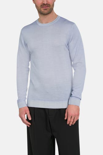 DANIELE FIESOLI Strickpullover eisblau