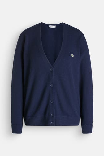 LACOSTE Wolljacke navy