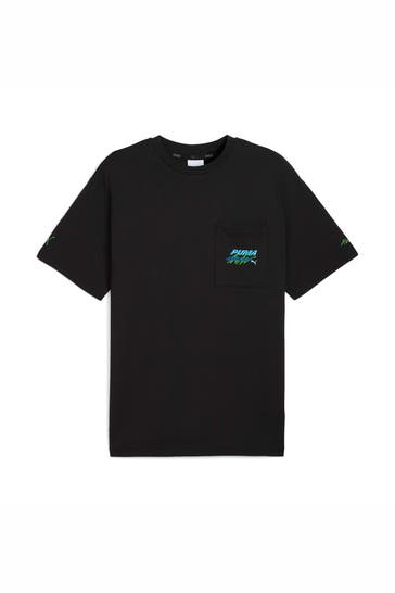 PUMA T-Shirt 'A$AP Rocky' schwarz