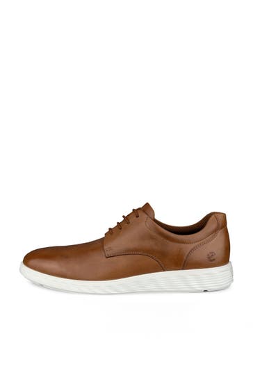 ECCO Lederschnürer cognac
