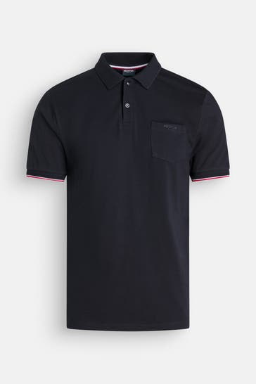 HECHTER Paris Polo-Shirt nachtblau