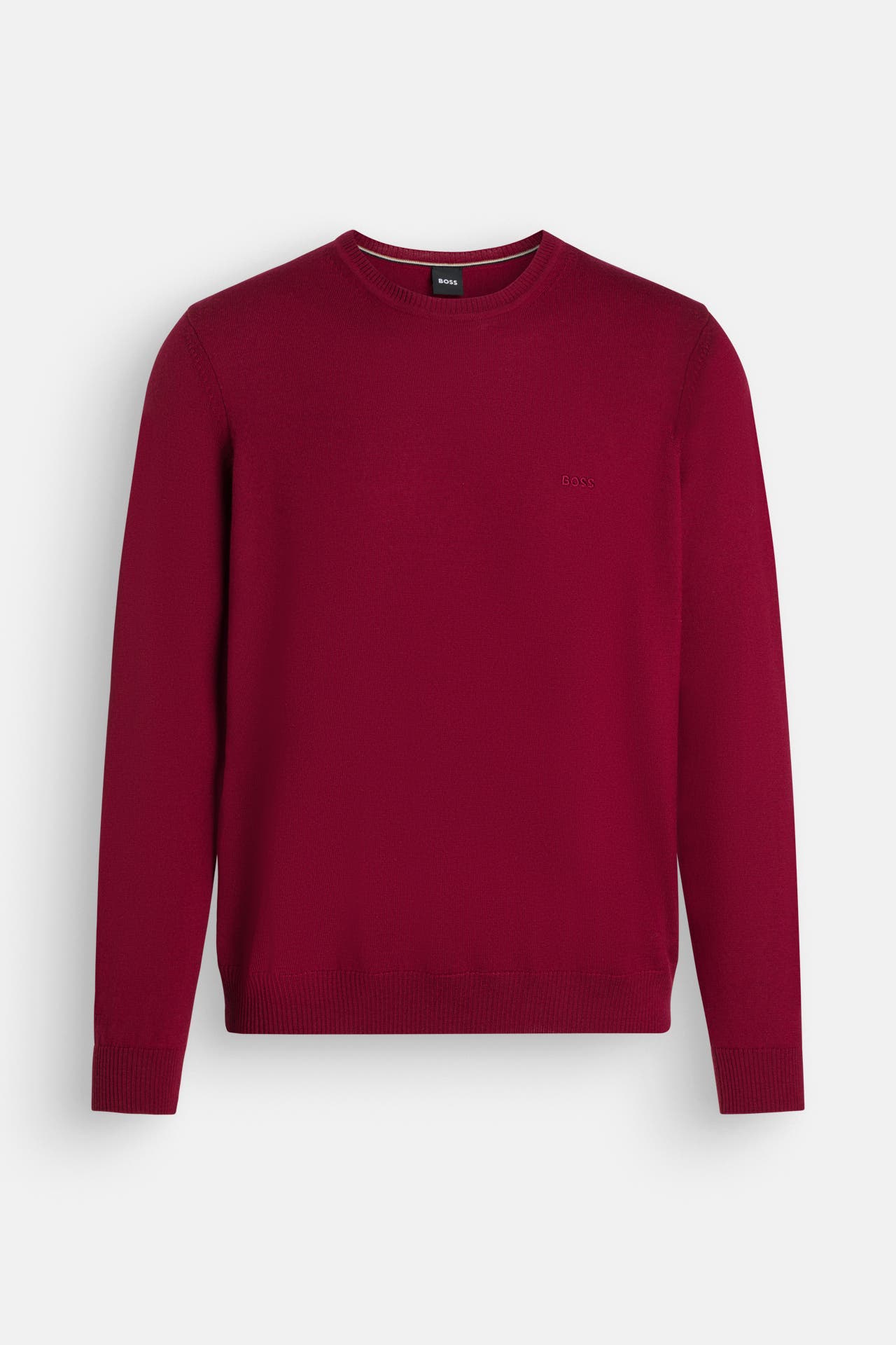 BOSS Wollpullover 'Bagritte' weinrot, Bild 1