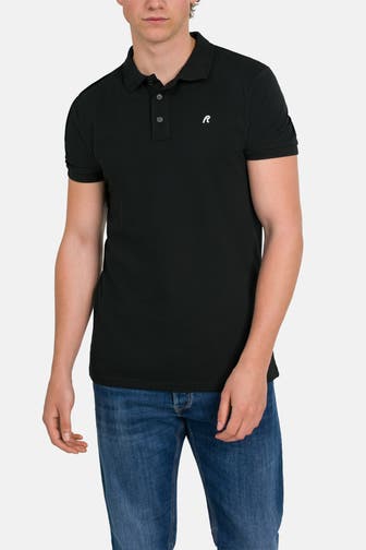 REPLAY Polo-Shirt schwarz