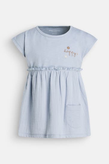 MARC O'POLO Tunika-Kleid graublau