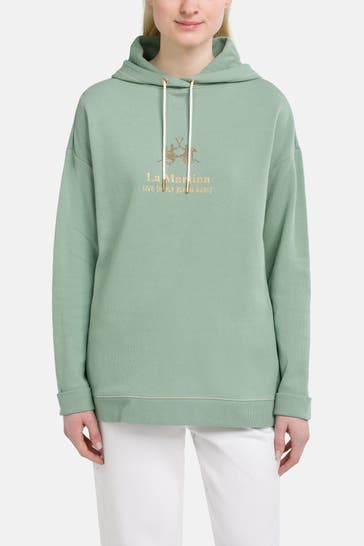 LA MARTINA Hoodie 'Taylin' pastellgrün
