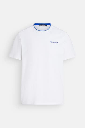 KARL LAGERFELD T-Shirt weiß