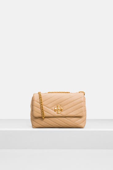 TORY BURCH - Umhängetasche 'Kira' hellbraun