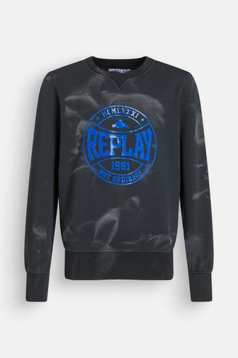 REPLAY Sweatshirt gemustert
