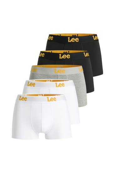 LEE - 5er-Pack Boxer Trunks 'Innes' mehrfarbig