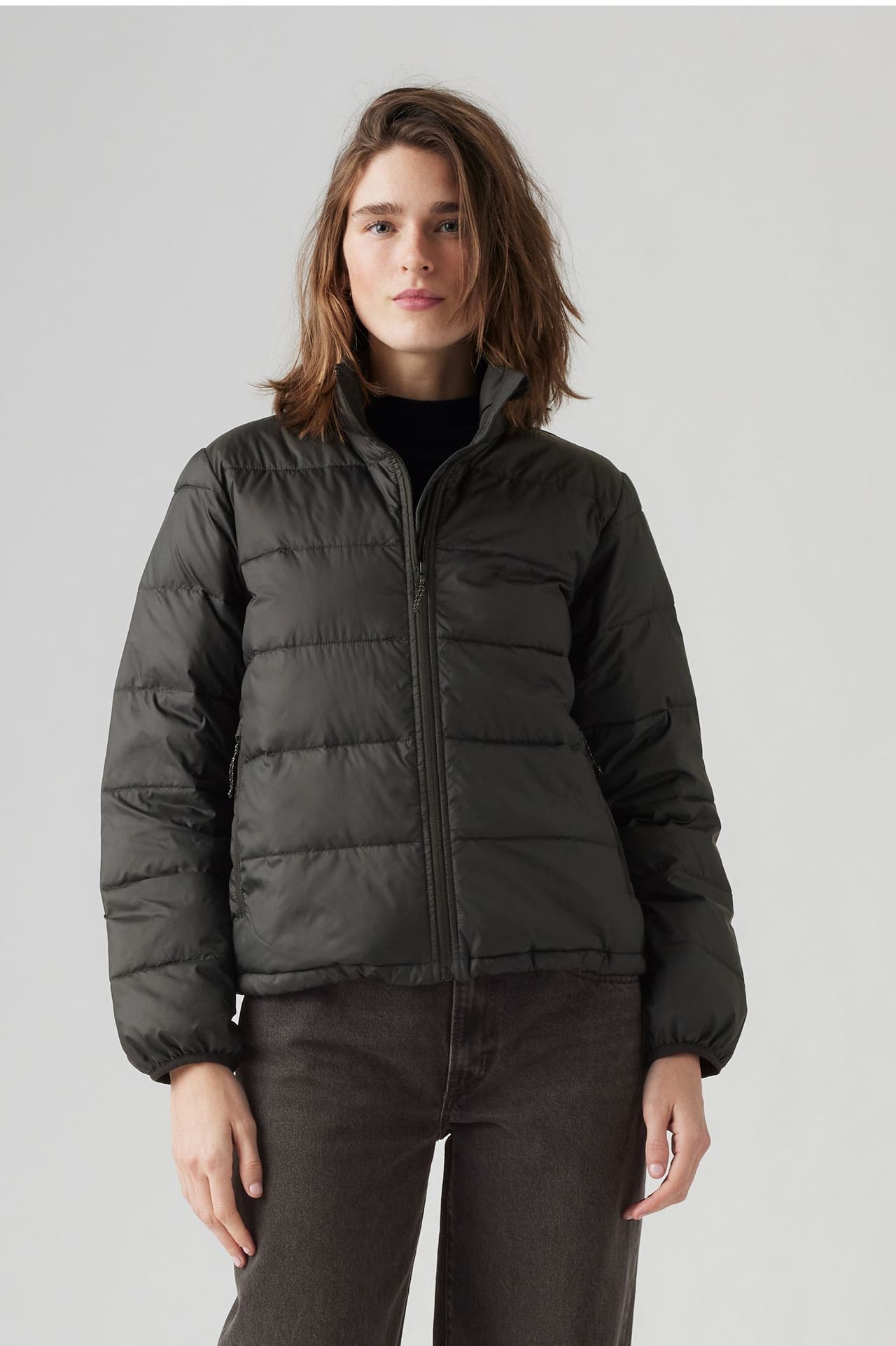 LEVI'S® Light-Steppjacke 'Piper Poly' schwarz, Bild 1