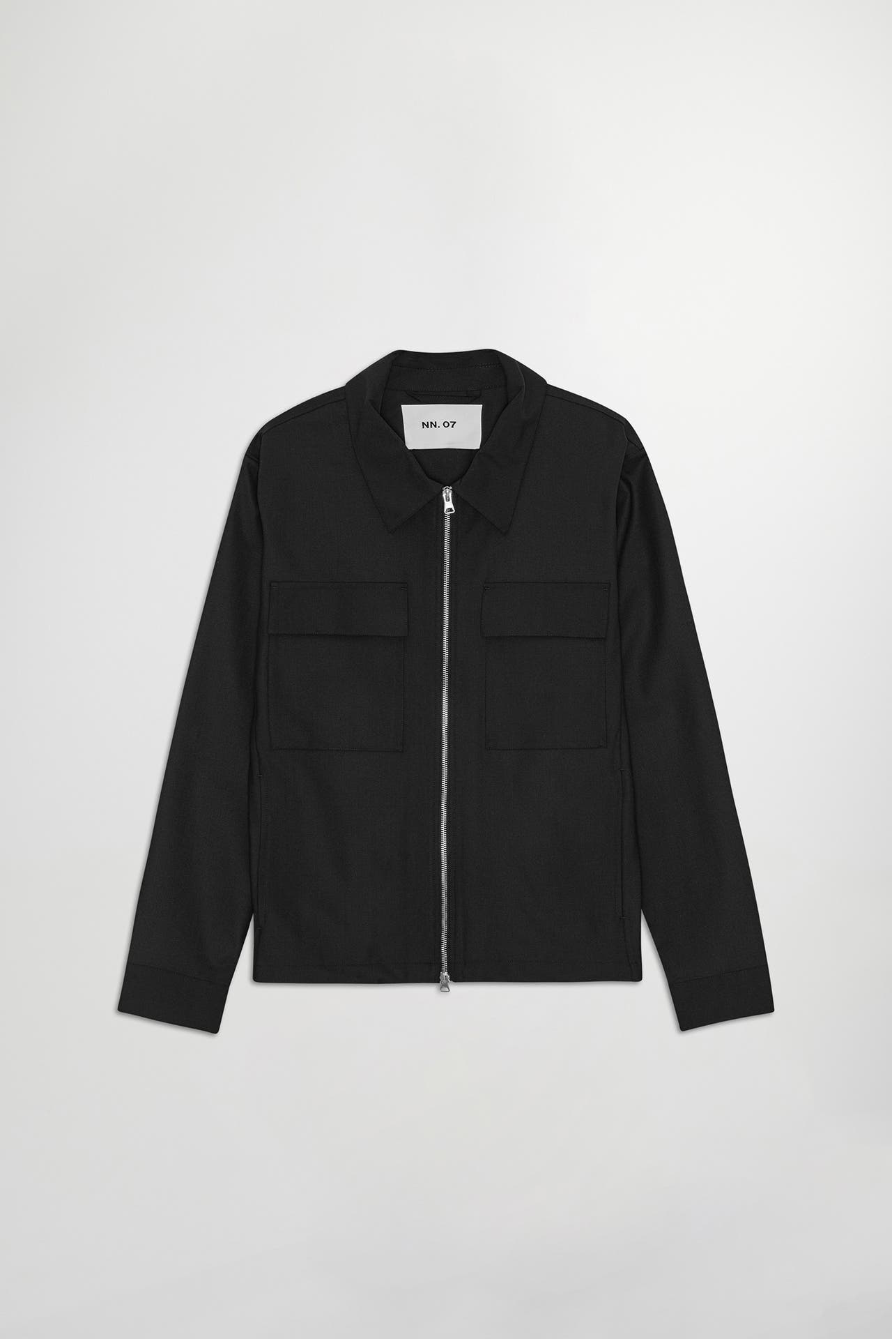 NN07 Overshirt grauschwarz, Bild 1