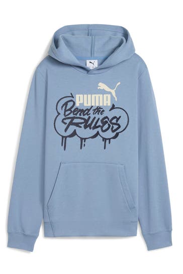 PUMA Hoodie taubenblau