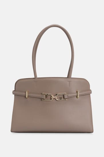 FURLA Handtasche 'Meti' taupe