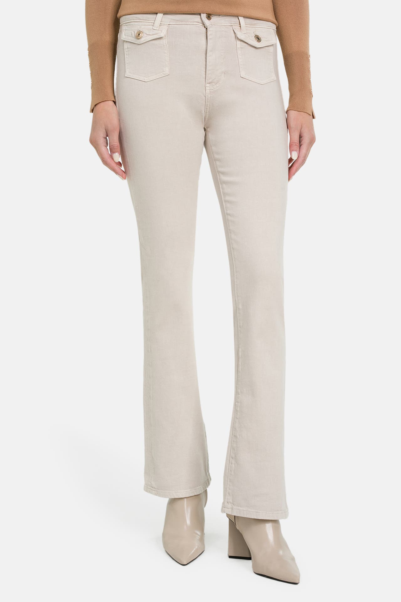 GUESS Jeans beige flared, Bild 1