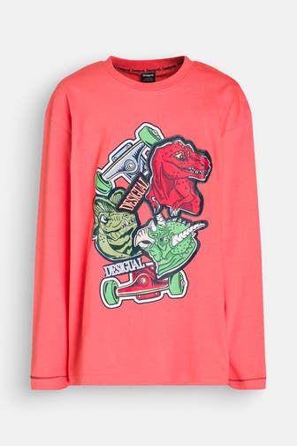 DESIGUAL Longsleeve 'Aquiles' orangerot