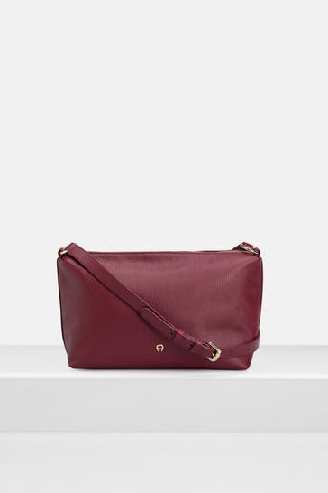AIGNER Umhängetasche 'Martha' weinrot
