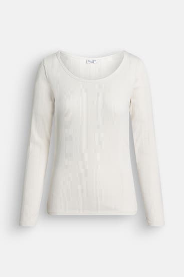 MARC O'POLO DENIM - Longsleeve offwhite