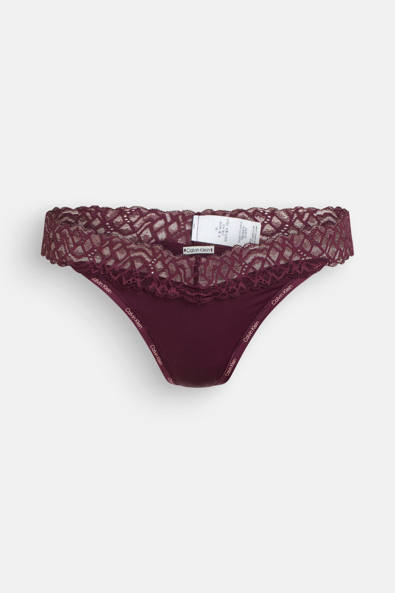 CK UNDERWEAR String aubergine, Bild 1