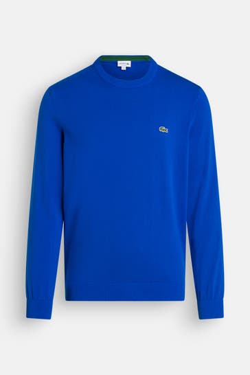 LACOSTE Strickpullover royalblau