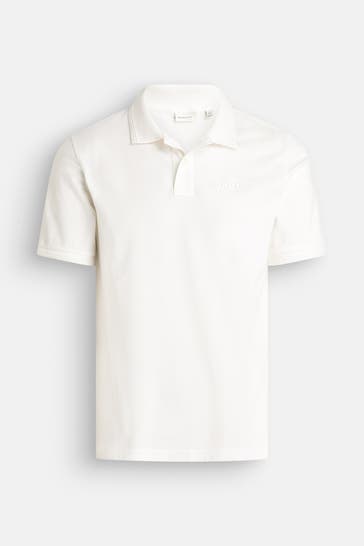 GANT Polo-Shirt ecru