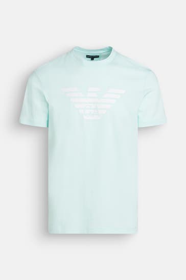 EMPORIO ARMANI T-Shirt aqua