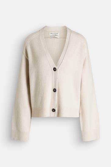 MARC O'POLO Strickjacke beige