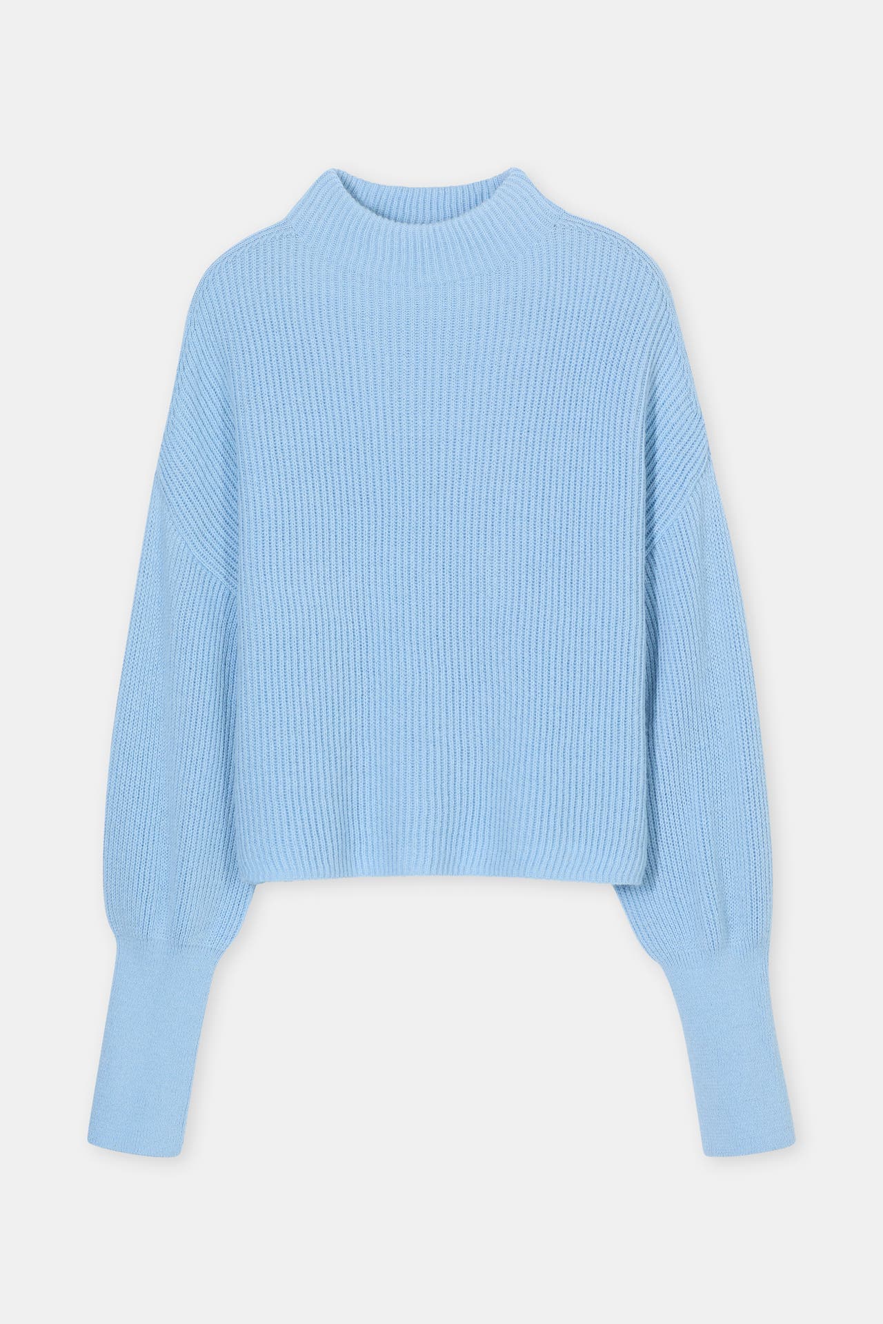CLOSED Wollmix-Strickpullover hellblau, Bild 1