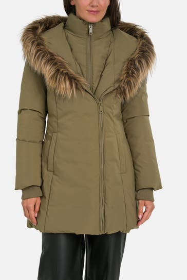 GUESS Jacke 'Sylvie' oliv