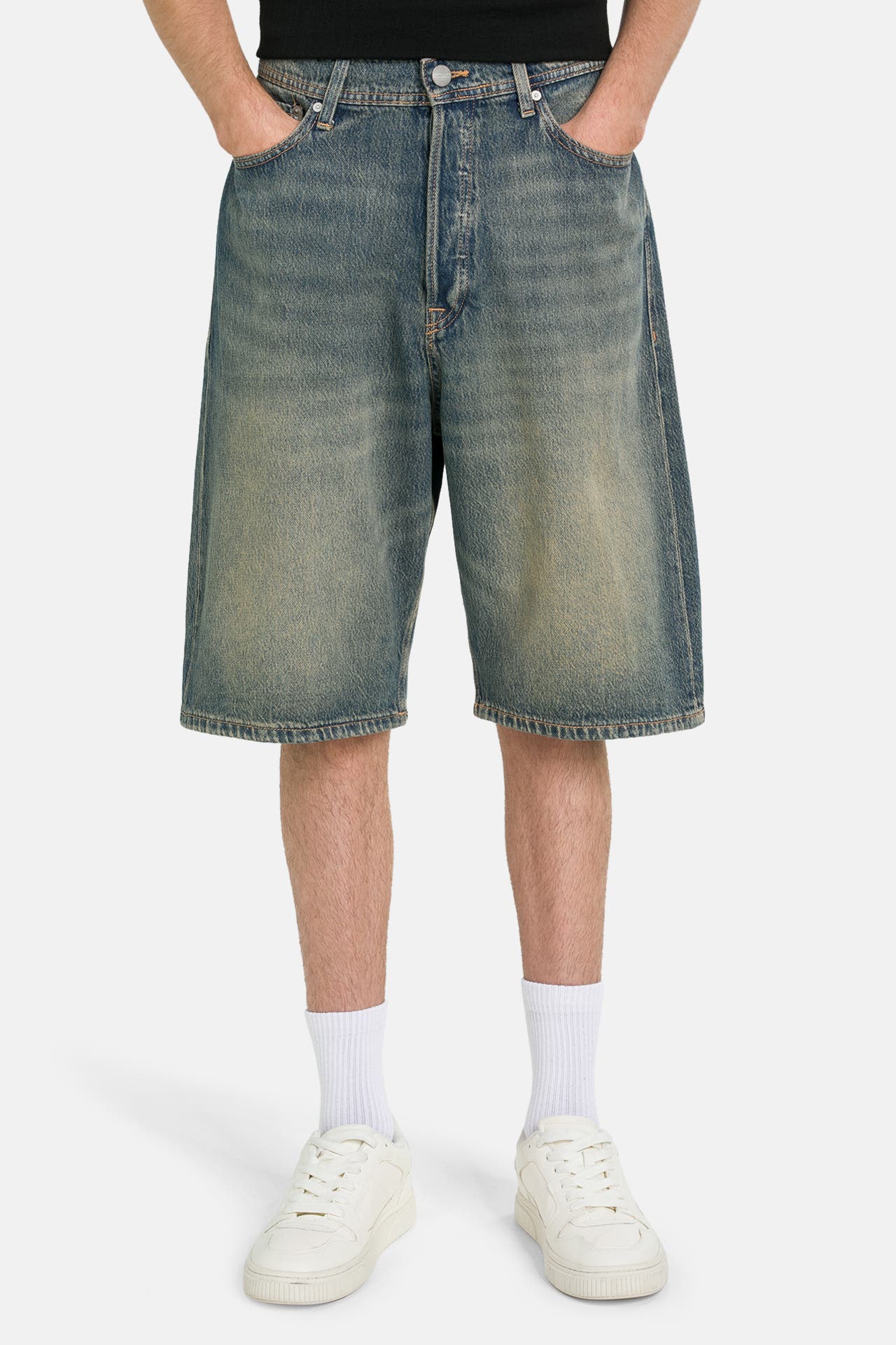 JACK & JONES Jeansshorts 'Jjiron' blau, Bild 1