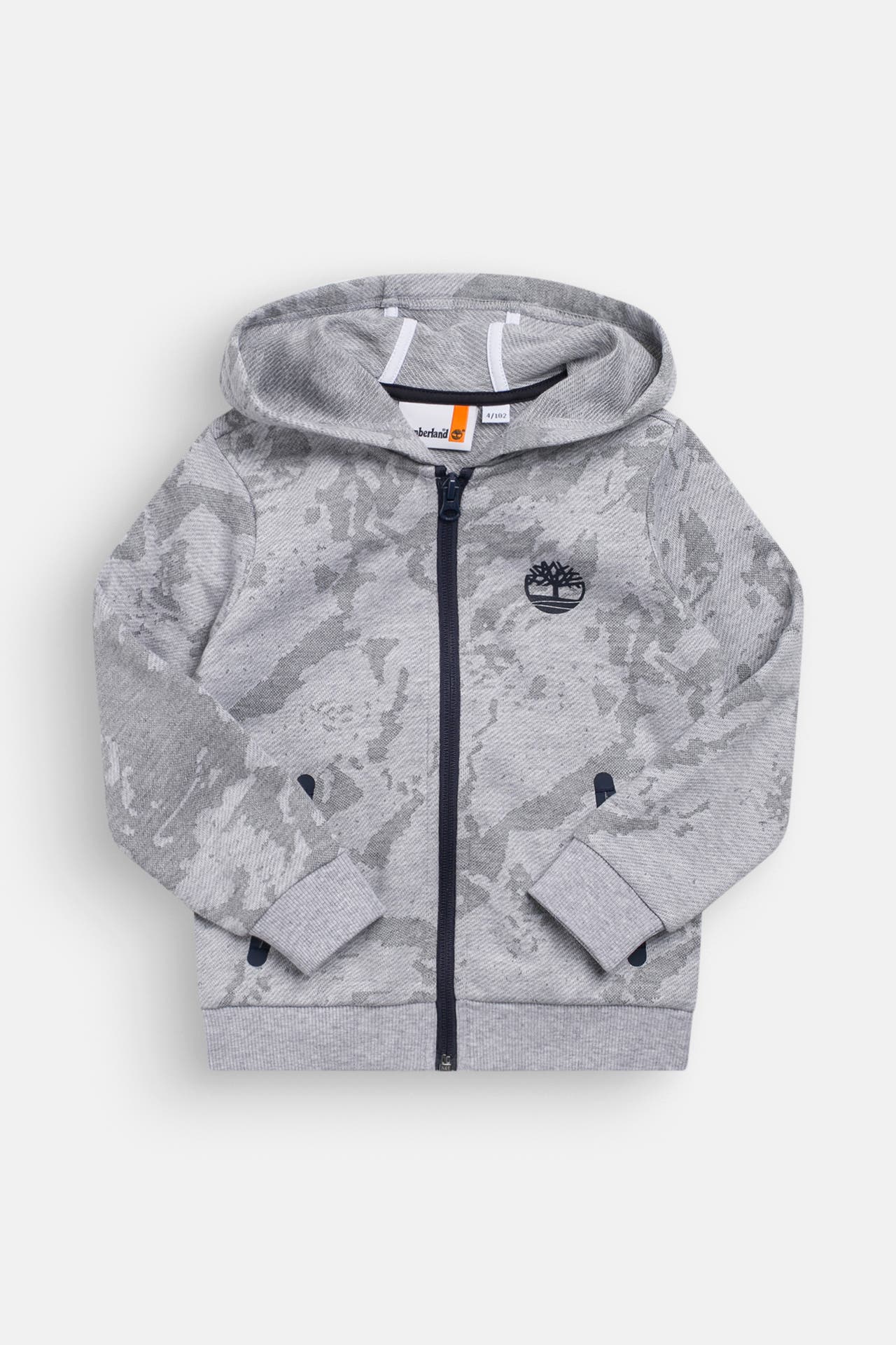 TIMBERLAND Sweatjacke grau gemustert, Bild 1