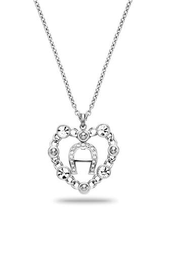 AIGNER Kette 'Rhodium' silber