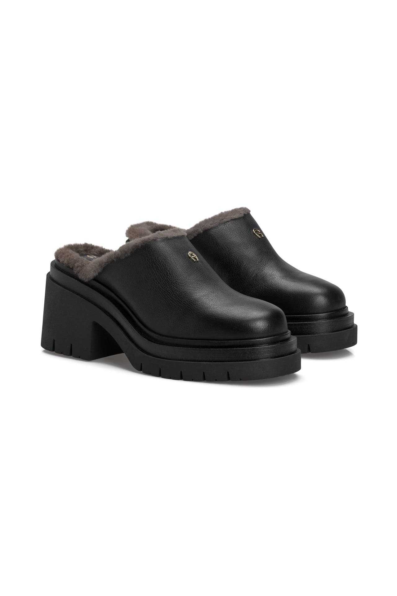 AIGNER Mules 'Megan' schwarz, Bild 1