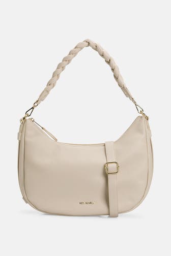 HEY MARLY Schultertasche 'Lifetime Lover' creme
