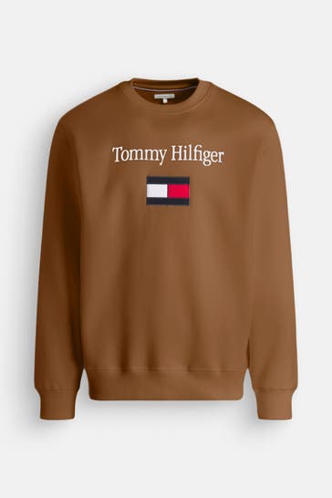 TOMMY HILFIGER Sweatshirt braun