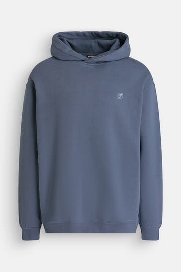 SUPERDRY Hoodie graublau
