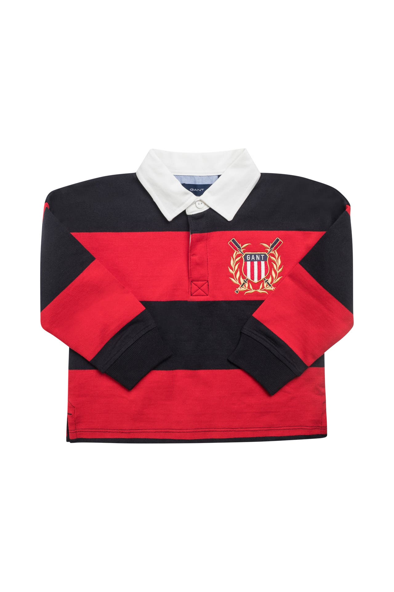 Gant Women Printed Polo Full Sleeves Sweater