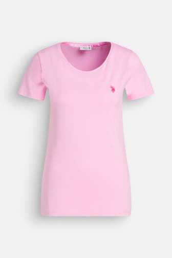 U.S. POLO ASSN. T-Shirt rosa