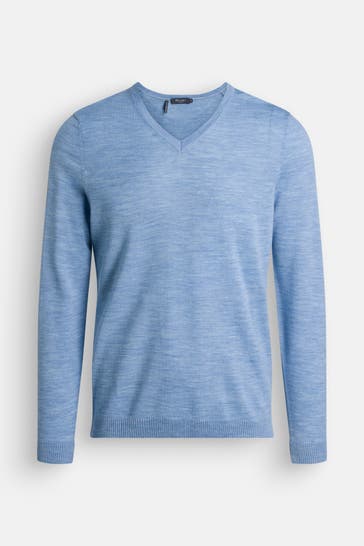 MAERZ MUENCHEN Strickpullover hellblau