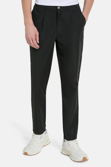 COLOURS & SONS Stoffhose schwarz