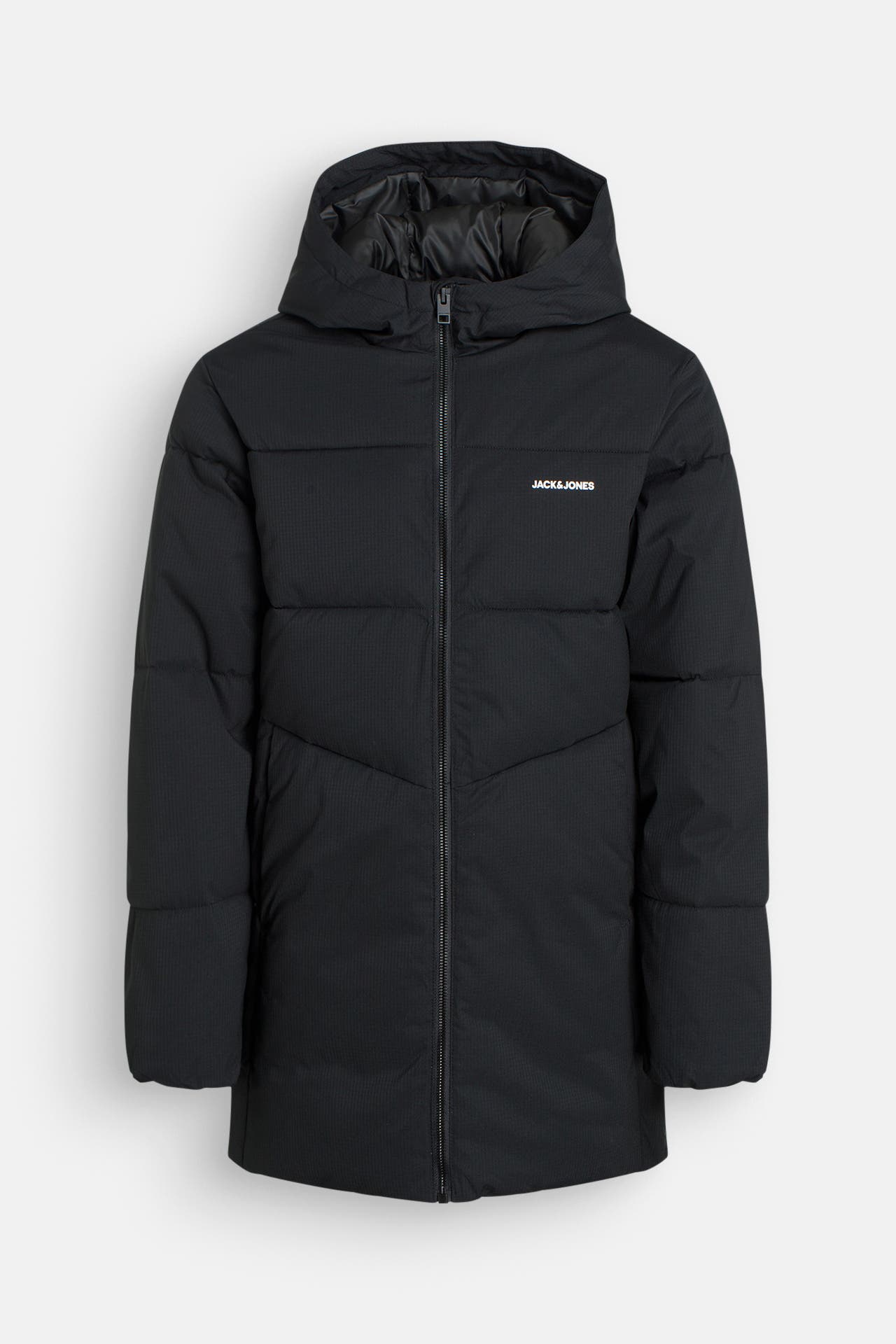JACK & JONES Steppmantel 'Brady' schwarz, Bild 1