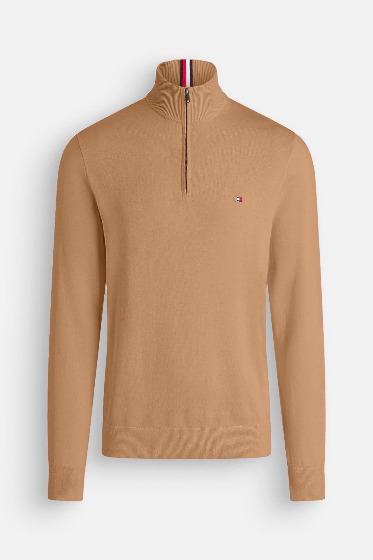 TOMMY HILFIGER Strick-Troyer camel, Bild 1