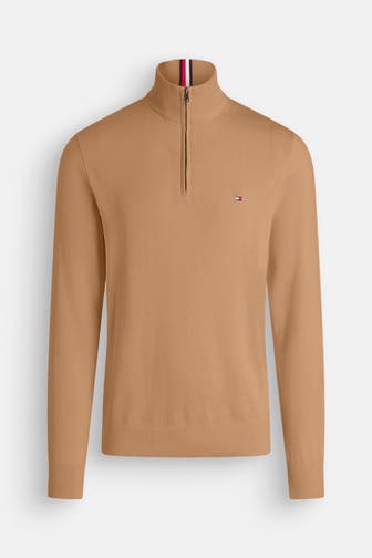 TOMMY HILFIGER Strick-Troyer camel