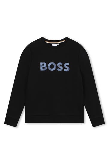 BOSS Sweatshirt schwarz