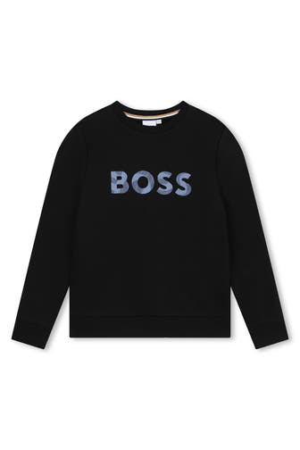 BOSS Sweatshirt schwarz