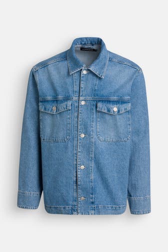 J.LINDEBERG Overshirt 'Hunt' hellblau