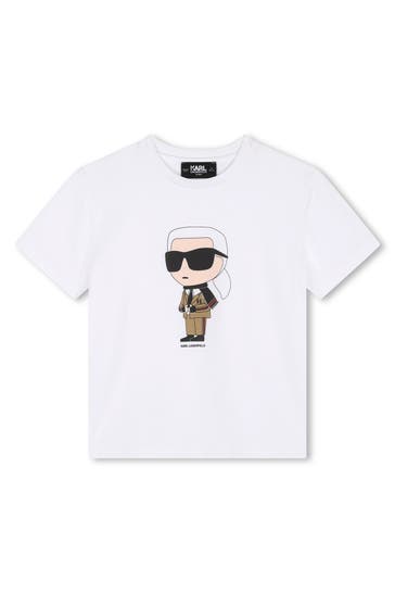 KARL LAGERFELD T-Shirt weiß