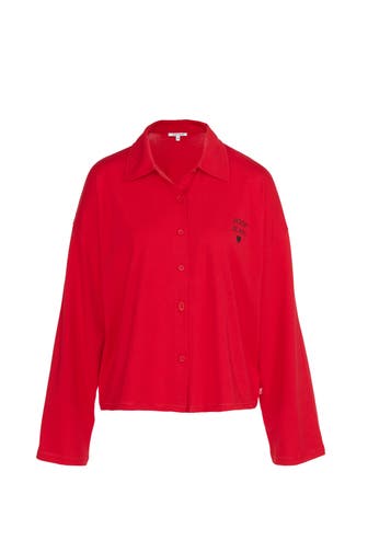 JOOP! Pyjama-Oberteil rot