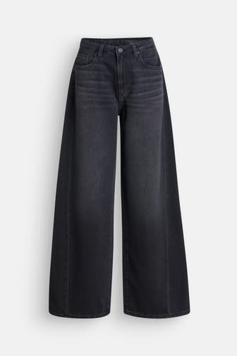 AG ADRIANO GOLDSCHMIED Jeans schwarz wide