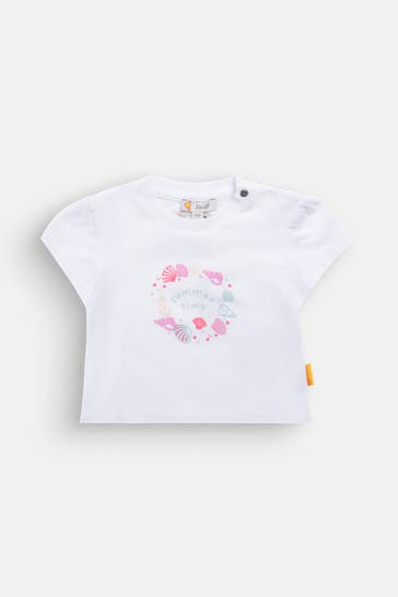 STEIFF T-Shirt weiß