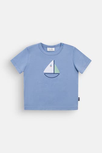 SANETTA T-Shirt blau